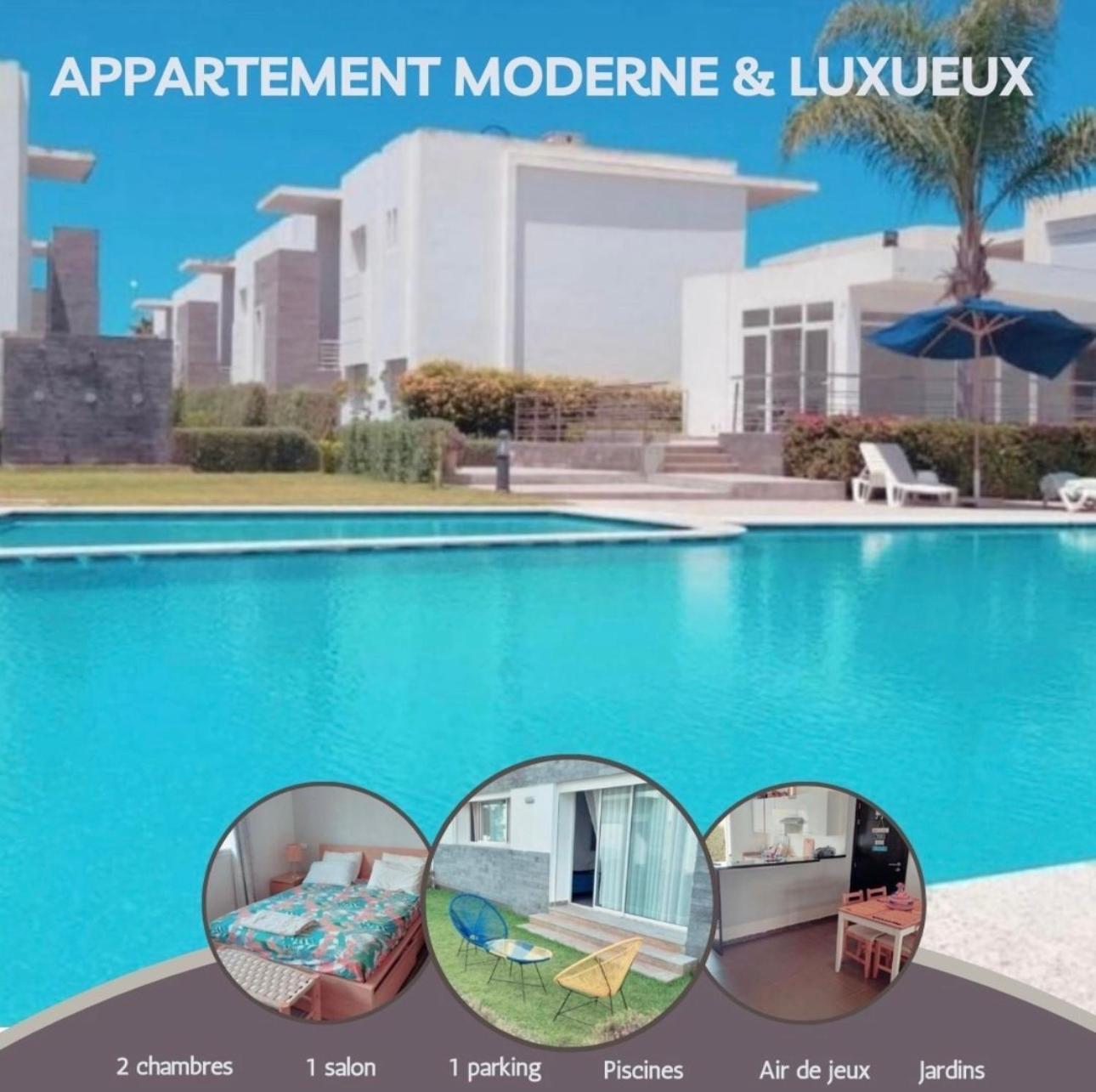 Dar Hamida Appartement Luxueux Et Moderne A Sidi Rehal מראה חיצוני תמונה